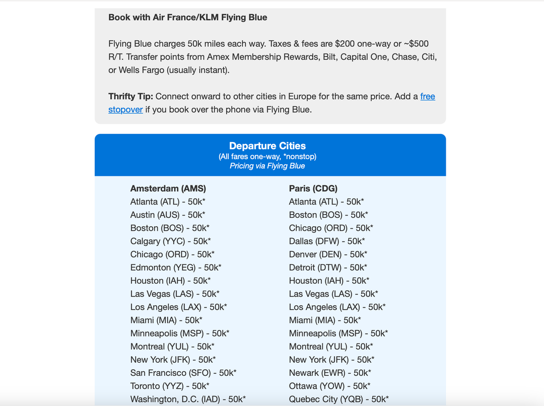 Deal alert Thrifty Traveler Premium is half off right now